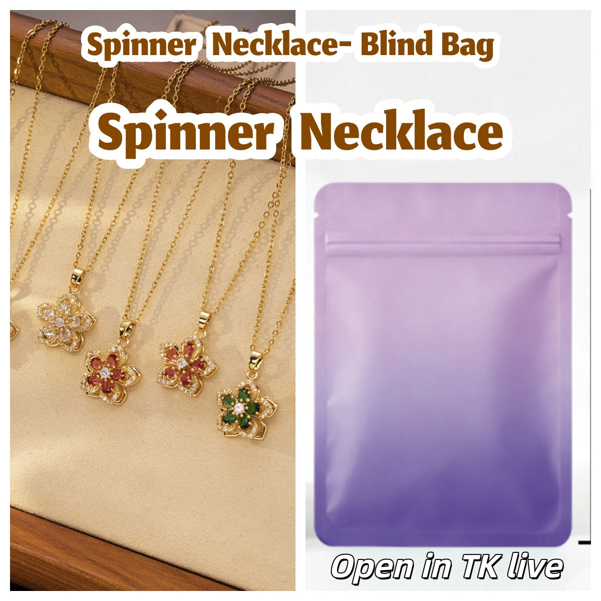 Spinner  Necklace- Blind Bag